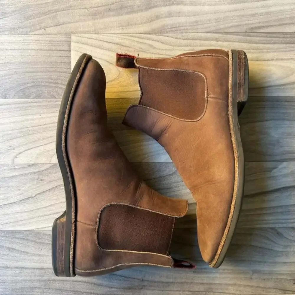 Thursday Boots Duke Chelsea Boots Brown Leather Mens 9